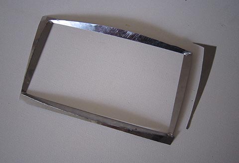 Mittelkonsole. Rahmen. Details. Car-PC für Mercedes E-Klasse, W 211, Audio 20.