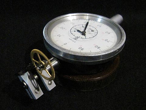 Mikrometer. Nahaufnahme.